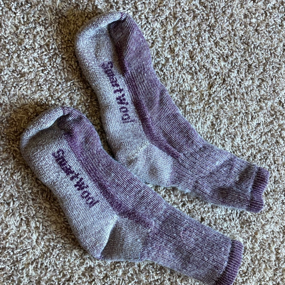 9 pairs of socks